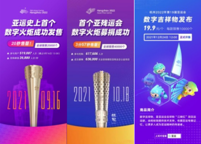 亞運在中國 數字特許商品上線，珍藏賽事中的中國故事